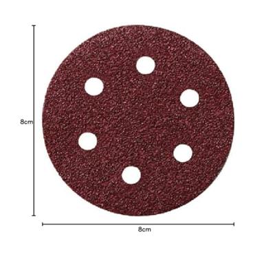 Metabo 25 hechtende schuurbladen, 80 mm P120 Metabo 624055000