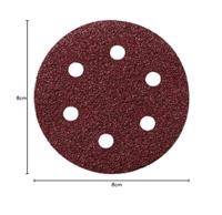 Metabo 25 hechtende schuurbladen, 80 mm P120 Metabo 624055000 - thumbnail