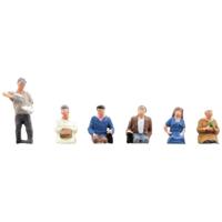 KATO 7024225 N Passagiers figuren Geverfd, Zittend - thumbnail