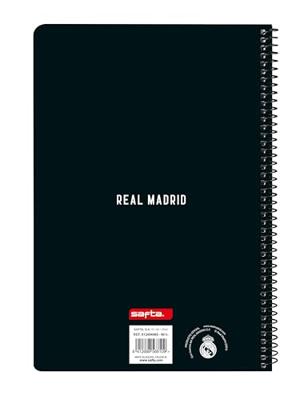 Notitieboekje Real Madrid C.F. Wit Grijs A4 80 Lakens