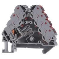 Phoenix Contact 3270220 Potentiaalverdeler 8.3 mm Spanveer Grijs 10 stuk(s)