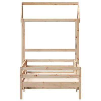 Bedframe met huisje massief grenenhout 100x200 cm