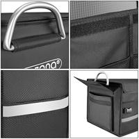 Kofferbak Organizer Zwart Geïsoleerd warm of koud voedsel - thumbnail