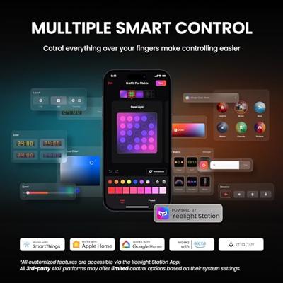 Yeelight Cube Slimme tafellamp Wi-Fi/Bluetooth