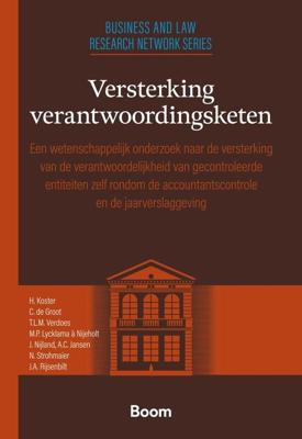 Versterking verantwoordingsketen (1e druk) - H. Koster, C. de Groot, T.L.M. Verdoes, M.P. Lycklama à Nijeholt, J. Nijland, A.C. Jansen, N. Strohmaier, J.A. Rijsenbil - ebook