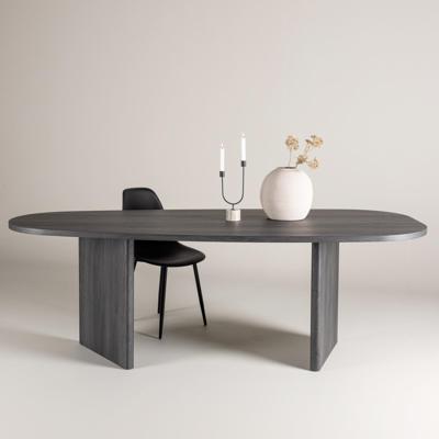 Nohr Organische Eettafel 'Jenea' Zwart MDF, 220 x 100cm