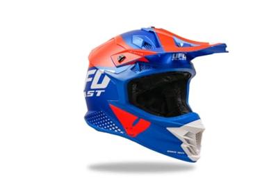 UFO PLAST crosshelm "intrepid helmet interpid l blue/orange - thumbnail