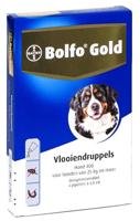 Bolfo Gold 400 Vlooiendruppels voor de hond (vanaf 25 kg) 2 x 4 pipetten - thumbnail