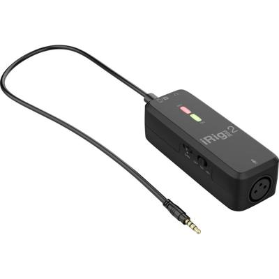 Dasspeld Smartphone microfoon IK Multimedia iRig Pre 2 Zendmethode:Kabelgebonden