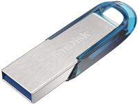 SanDisk Ultra Flair USB-stick Retail 128 GB Blauw SDCZ73-128G-G46B USB-A 3.2 Gen 1 - thumbnail