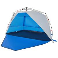 VidaXL Strandtent 3-persoons waterdicht snelontgrendeling azuurblauw - thumbnail