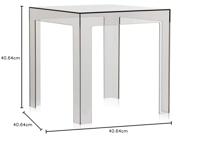 Kartell Jolly Bijzettafel Fume - thumbnail