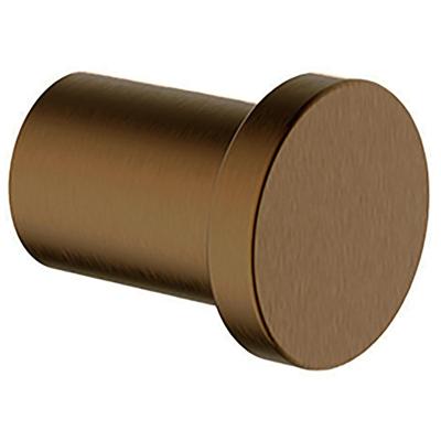 Wiesbaden Alonzo Handdoekhaak Geborsteld Brons Koper - Stijlvolle Wandhaak