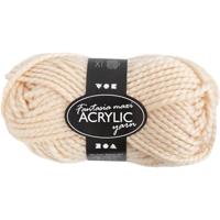 Creativ Company Fantasia acrylgaren licht beige, 35m - thumbnail