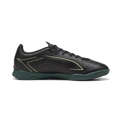 PUMA Ultra 6 Play Zaalvoetbalschoenen (IN) Zwart Donkergroen Lichtgroen