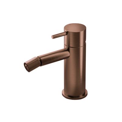 Bidetmengkraan Hotbath Cobber Geborsteld Koper PVD (excl. Waste)