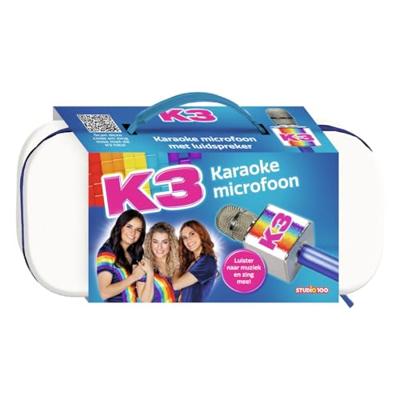 Studio 100 K3 karaoke microfoon met foto