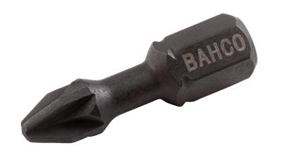 Bahco Torsiebit 1/4" | heavy-duty | voor Pozidriv schroeven | PZ3 x 25 mm - retailverpakking - 66IM/PZ3-2P Bahco Torsiebit 1/4" | heavy-duty | voor Pozidriv schroeven | PZ3 x 25 mm - retailverpakking - 66IM/PZ3-2P
