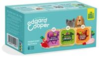 Edgard Cooper Hondenvoer, natvoer voor volwassenen, multipack (kip/lam, 4 x 300 g), natvoer voor honden, vers vlees en natuurlijke ingrediënten, graanvrij, zonder toegevoegde suiker - thumbnail