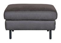 LABEL51 Hocker 'Genua' 80 x 45 x 60cm, kleur Antraciet - thumbnail