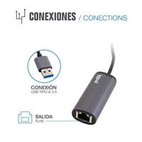 Adapter USB naar Netwerk RJ45 iggual Gigabit - thumbnail