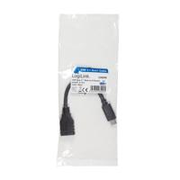 LogiLink USB 3.2 Gen 1 (USB 3.0) Adapter [1x USB-C stekker - 1x USB 3.2 Gen 1 bus A (USB 3.0)] CU0098 15.00 cm - thumbnail