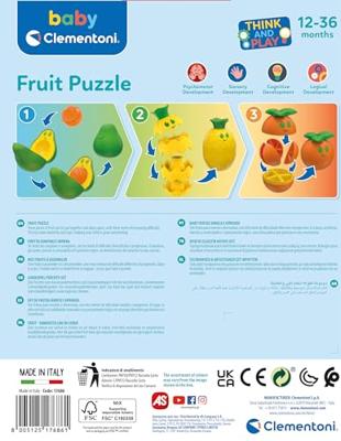 Clementoni Baby Fruit Puzzel Clementoni Baby Fruit Puzzel