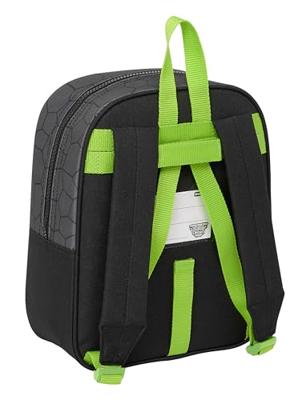 Schoolrugzak Teenage Mutant Ninja Turtles Zwart Grijs 22 x 27 x 10 cm (8412688565825)