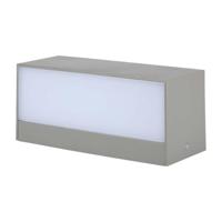 LED-wandlamp Lumi grijs 12W Up-Down warm-wit - thumbnail