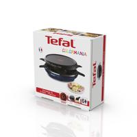 Tefal RE12A4 Gourmetstel met 6 Pannentjes 31x13 cm 850W Zwart/Blauw - thumbnail