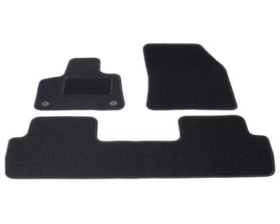 Automatten op maat - zwart stof - Peugeot 3008 vanaf 2016