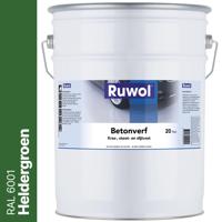 Ruwol Betonverf Heldergroen (RAL 6001) 20 liter - thumbnail