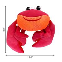 KONG SHIMMY SHAKERS KRAB ROOD 15X43X7,50 CM - thumbnail