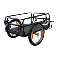 Provelo Fietsaanhanger inklapbaar - zwart - thumbnail