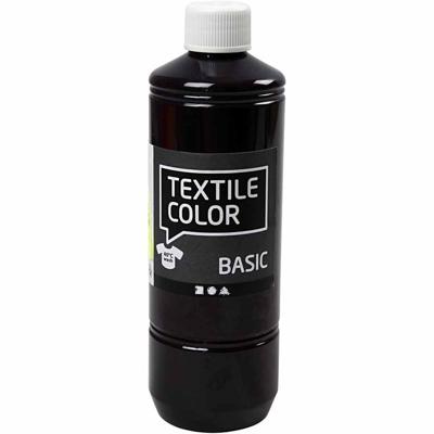 Creativ Company Textile color semi-dekkende textielverf - rood paars, 500ml