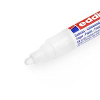 Acrylmarker edding e-5100 medium verkeerswit | 10 stuks - thumbnail