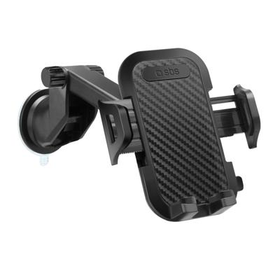 sbs mobile Telefoonhouder voor in de auto 360° draaibaar 90 mm (max) Bevestigingswijze (auto): Zuignap