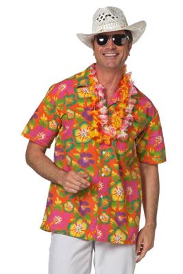 Hawaiïshirt Oranje