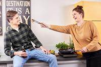 Rosle Serveerpincet Round - RVS / Siliconen - 32 cm - thumbnail