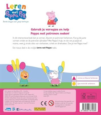 Peppa Pig Boek peppa's patronen en vormen