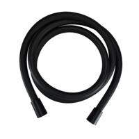 Doucheslang Kunststof Mat Zwart 150 cm Aqua Splash - thumbnail