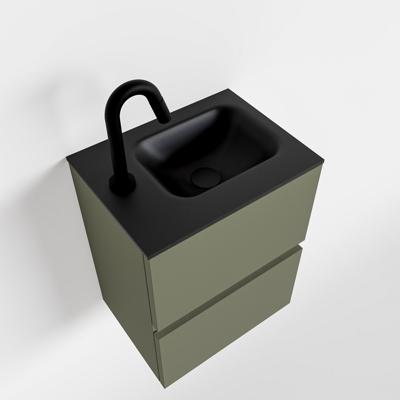 MONDIAZ ADA 40cm toiletmeubel army. LEX wastafel urban links 1 kraangat MONDIAZ ADA 40cm toiletmeubel army. LEX wastafel urban links 1 kraangat