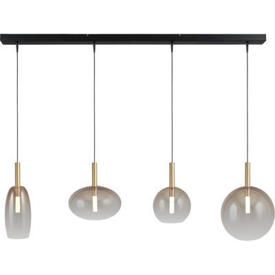 Masterlight 4L HanglampLido Ball goud met gold-fading glas - 2861-02-02-130-41234
