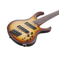 Ibanez BTB705LM Bass Workshop Natural Browned Burst Flat 5-snarige elektrische basgitaar - thumbnail