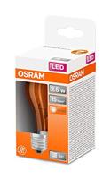 OSRAM HOMELIGHTING 4058075433960 LED-lamp Energielabel G (A - G) E27 Peer 2.5 W = 17 W Oranje (Ø x l) 60 mm x 105 mm 1 stuk(s) - thumbnail