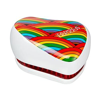 Tangle Teezer Compact Styler Detangling Hairbrush Rainbow 1Stuks