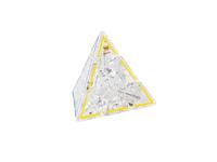 Recent Toys Pyraminx crystal le breinbreker puzzel - thumbnail