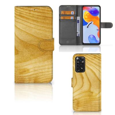 Xiaomi Redmi Note 11 Pro 5G/4G | Book Style Case | Licht Hout