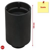 1/2-sleufmoersleutel met 4 pennen voor Scania, binnentap Ø 48 mm KS Tools 460.1680 - thumbnail