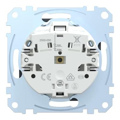 Merten MEG2311-0414 Wandcontactdoos System M Antraciet 1 stuk(s)